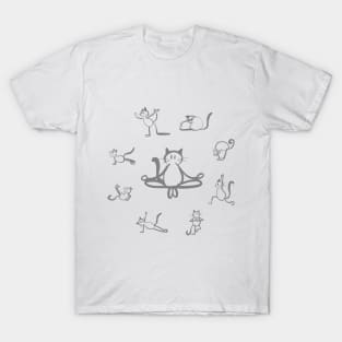 Yoga Cats T-Shirt